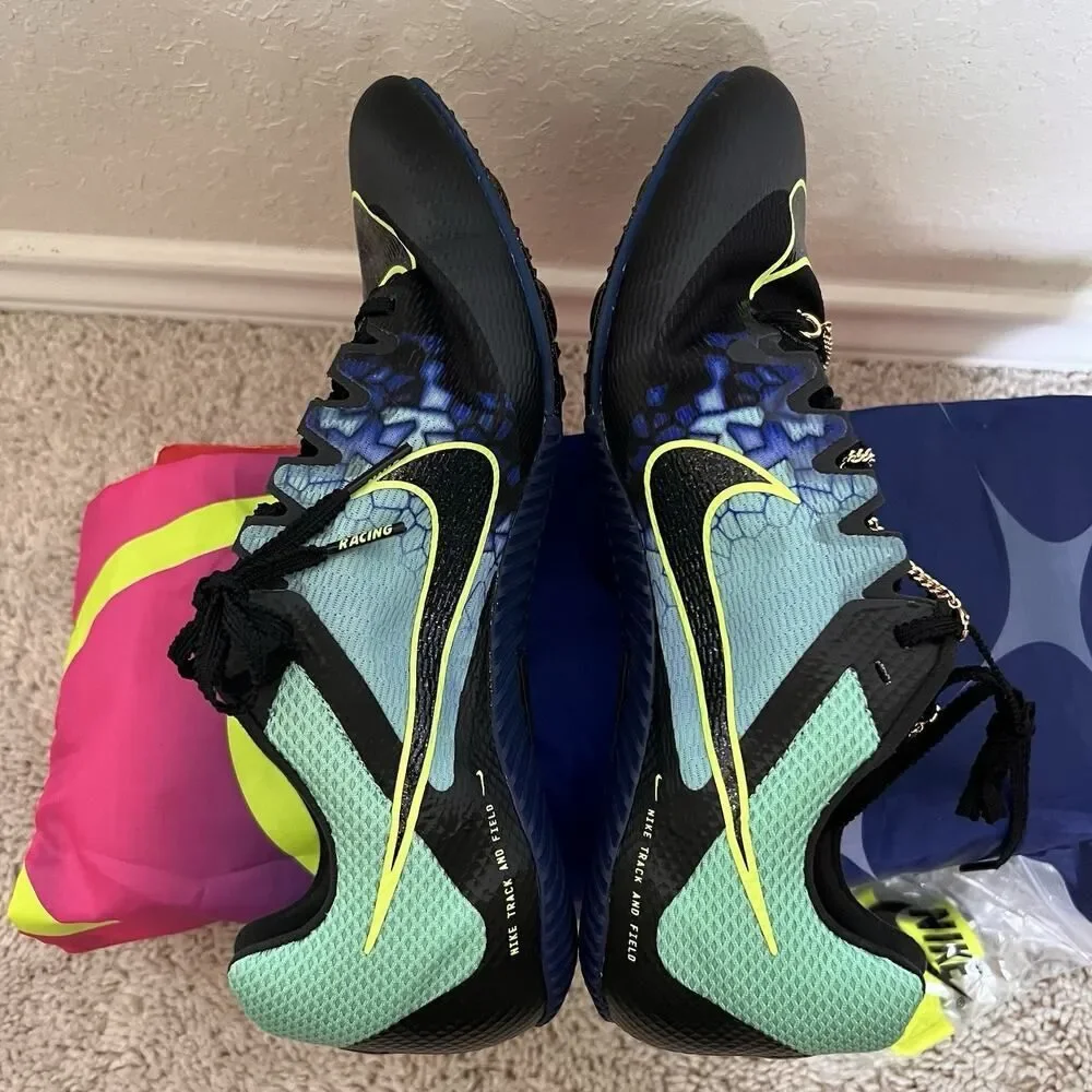 Nike Zoom Rival Sprint Track Men Size 10.5 Glam Emerald Sapphire IM9132-300 New